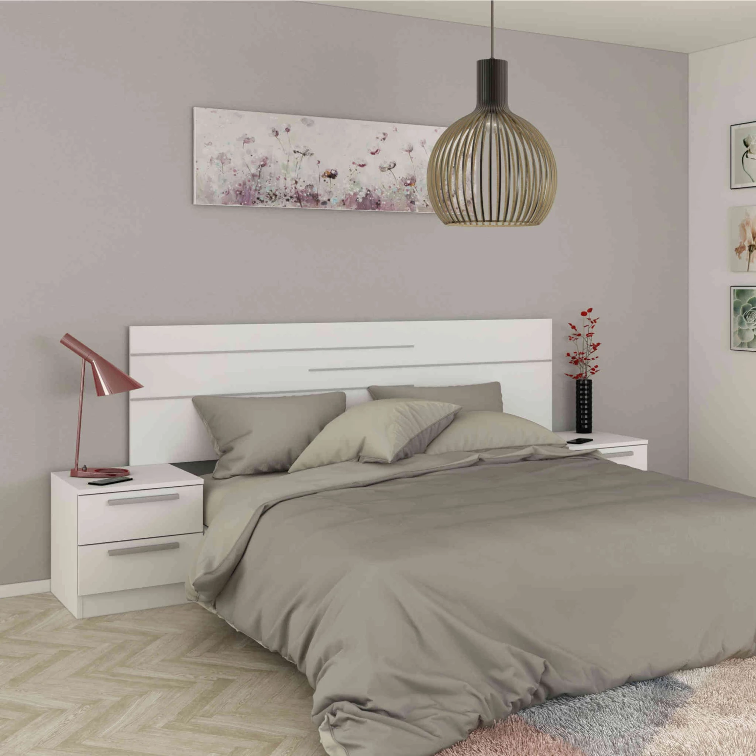 Tête De Lit 180 Cm En Bois - TL9063 3 Tête De Lit 180 Cm En Bois - TL9063