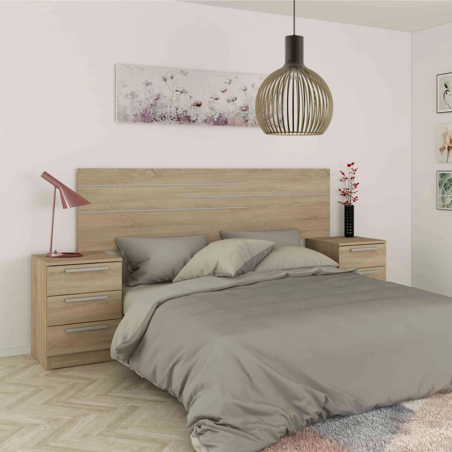 Tête De Lit 180 Cm En Bois - TL9063 4 Tête De Lit 180 Cm En Bois - TL9063 – Image 2