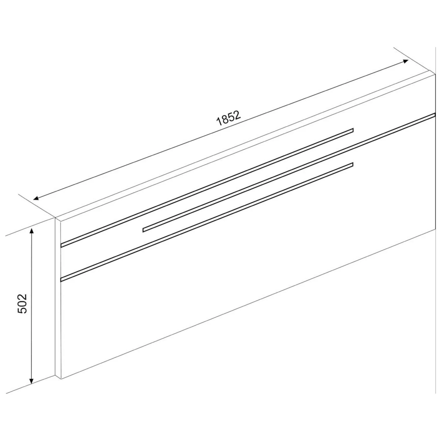 Tête De Lit 180 Cm En Bois - TL9063 9 Tête De Lit 180 Cm En Bois - TL9063 – Image 7
