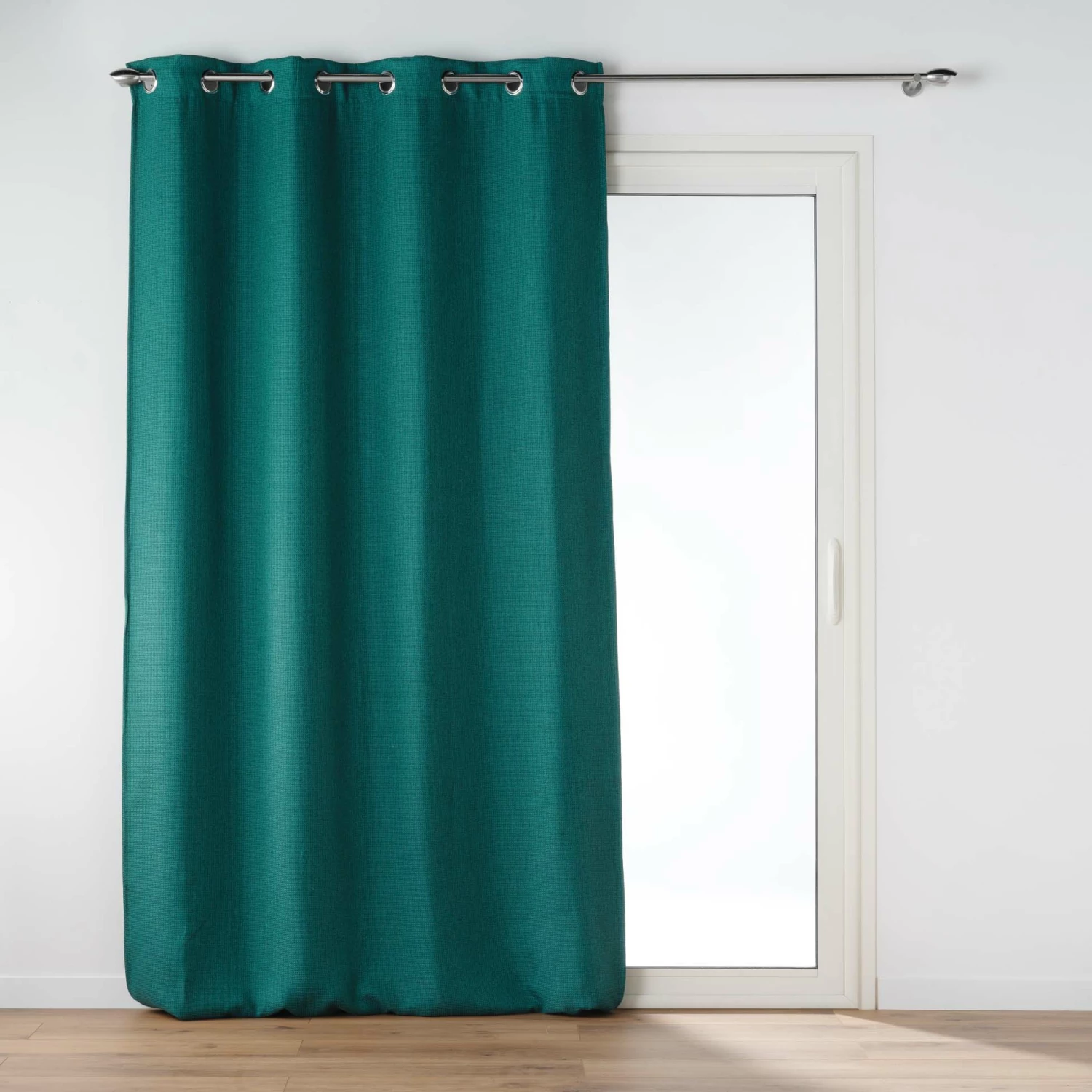 Rideau à Oeillets Occultant Jacquard 135x240 7 Rideau à Oeillets Occultant Jacquard 135x240 – Image 5