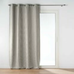 Rideau à Oeillets Occultant Jacquard 135x240 9 Rideau à Oeillets Occultant Jacquard 135x240 -Doublures De Lit Soldes 2024 1611936