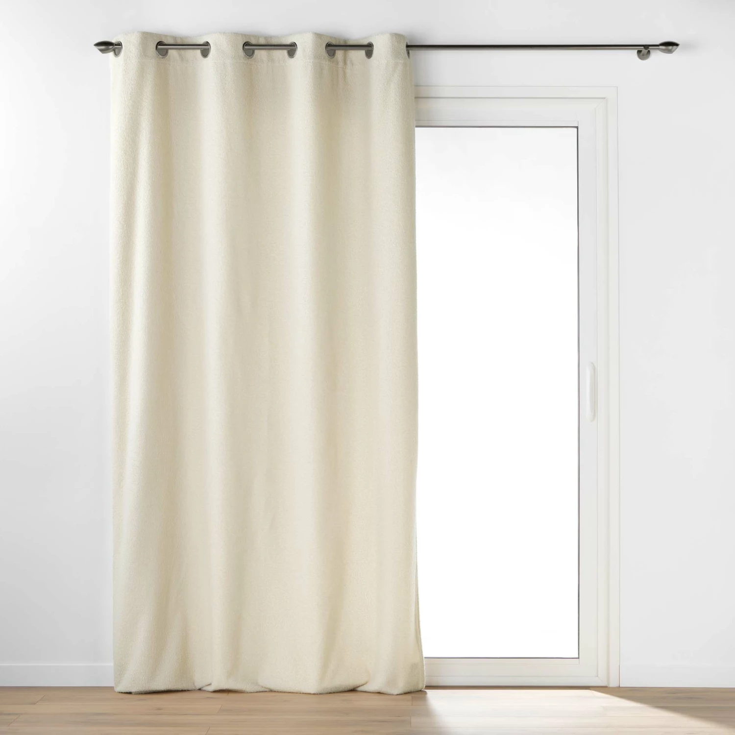 Rideau à Oeillets Bouclette Unie 140x240 6 Rideau à Oeillets Bouclette Unie 140x240 – Image 4