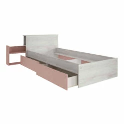 Lit Enfant Tiroir 90x200 En Bois Grisé - LI9074 21 Lit Enfant Tiroir 90x200 En Bois Grisé - LI9074 -Doublures De Lit Soldes 2024 1771 fond blanc 2