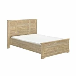 Lit En Bois Clair Imitation Châtaignier - LT5066 18 Lit En Bois Clair Imitation Châtaignier - LT5066 -Doublures De Lit Soldes 2024 2 thelma ch0e mh2c 05 1h2c104 02