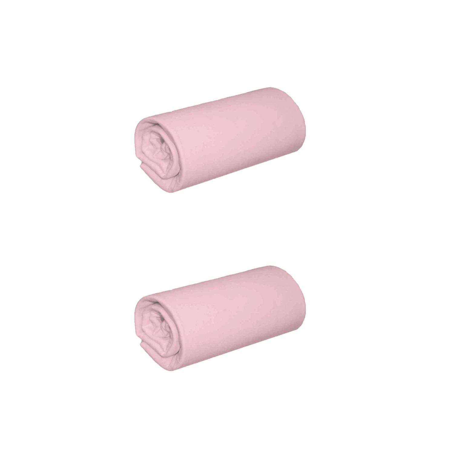 Lot De 2 Draps Housses Jersey Rose Thé Bonnet 30 Cm 100% Coton Biologique 3 Lot De 2 Draps Housses Jersey Rose Thé Bonnet 30 Cm 100% Coton Biologique