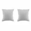 Lot De 2 Taies D'oreiller Flanelle Gris 1 Lot De 2 Taies D'oreiller Flanelle Gris -Doublures De Lit Soldes 2024 2to2 candice gris 2