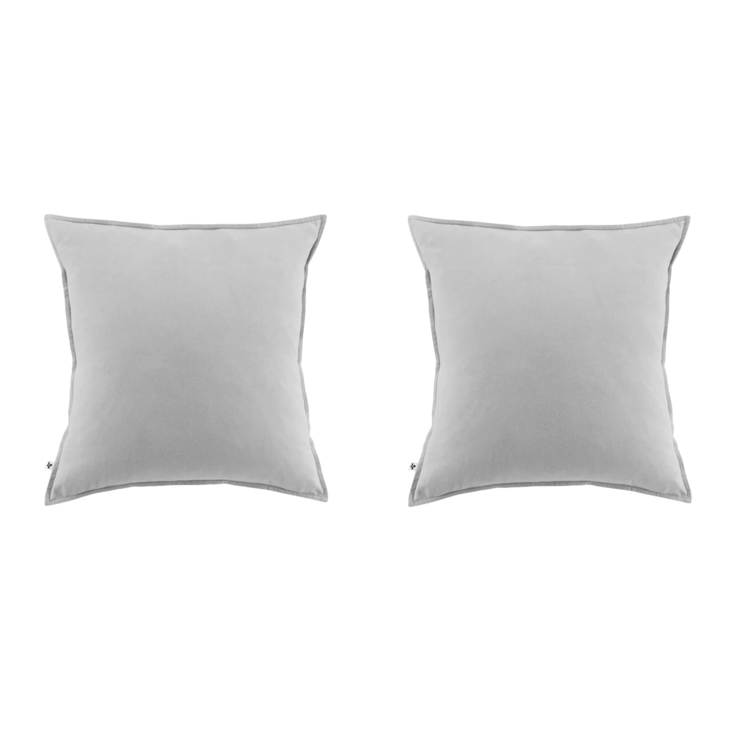 Lot De 2 Taies D'oreiller Flanelle Gris 3 Lot De 2 Taies D'oreiller Flanelle Gris