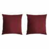 Lot De 2 Taies D'oreillers Double Gaze De Coton Bordeaux 2 Lot De 2 Taies D'oreillers Double Gaze De Coton Bordeaux -Doublures De Lit Soldes 2024 2to bordeaux 3