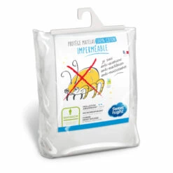 Protège Matelas Anti-acariens Imperméable Molleton 100% Coton 11 Protège Matelas Anti-acariens Imperméable Molleton 100% Coton -Doublures De Lit Soldes 2024 3377720089712 pm no mie aegis 80x190 200 cm visuel 1
