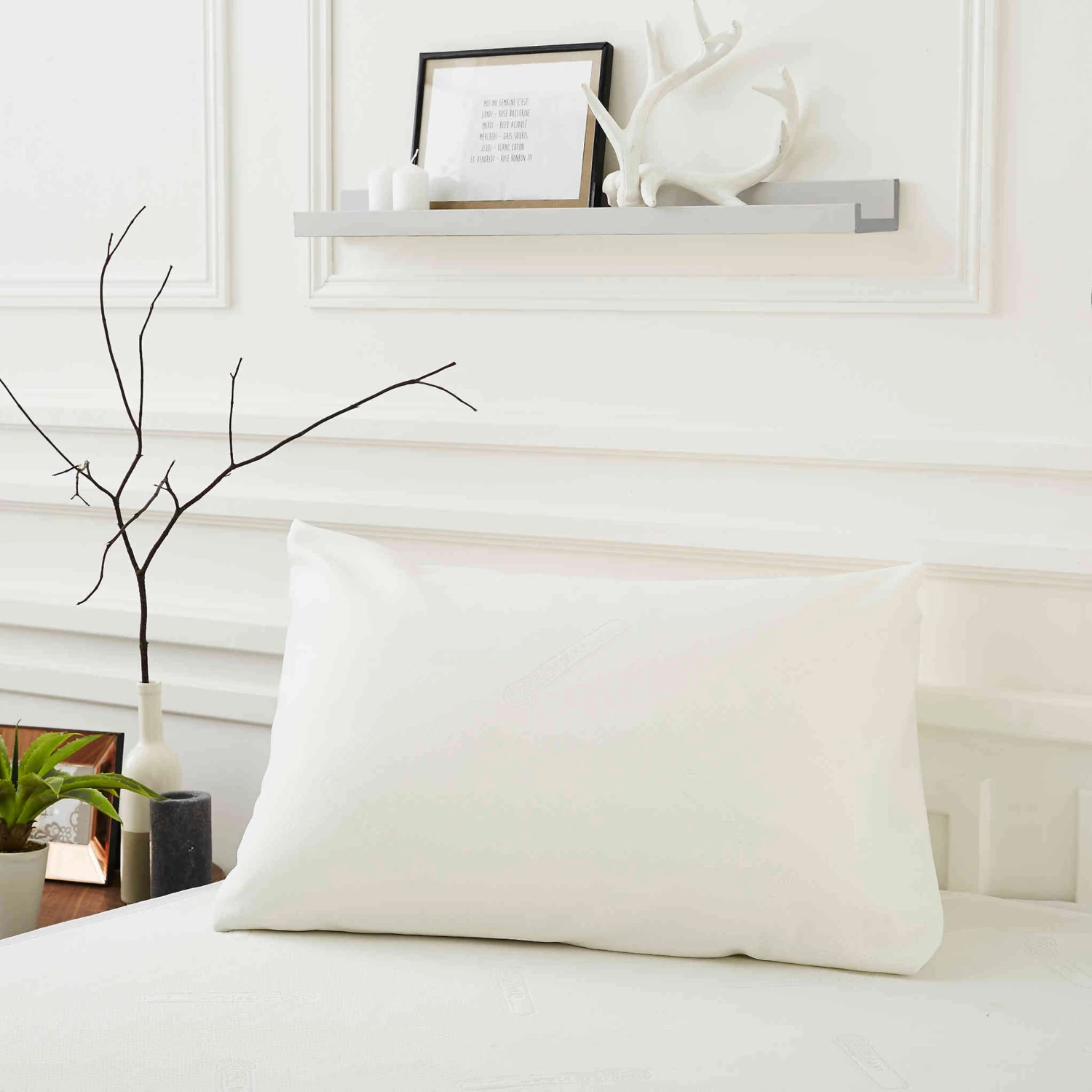 Protège Oreiller Tissu Coolmax® Anti-transpirant Et Respirant Qualité Hôtellerie De Luxe 4 Protège Oreiller Tissu Coolmax® Anti-transpirant Et Respirant Qualité Hôtellerie De Luxe – Image 2