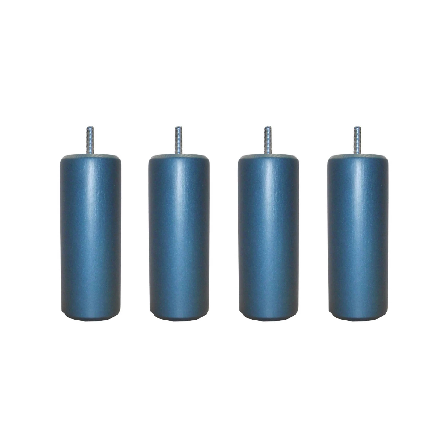 4 Pieds Cylindriques Bleu Paon 3 4 Pieds Cylindriques Bleu Paon