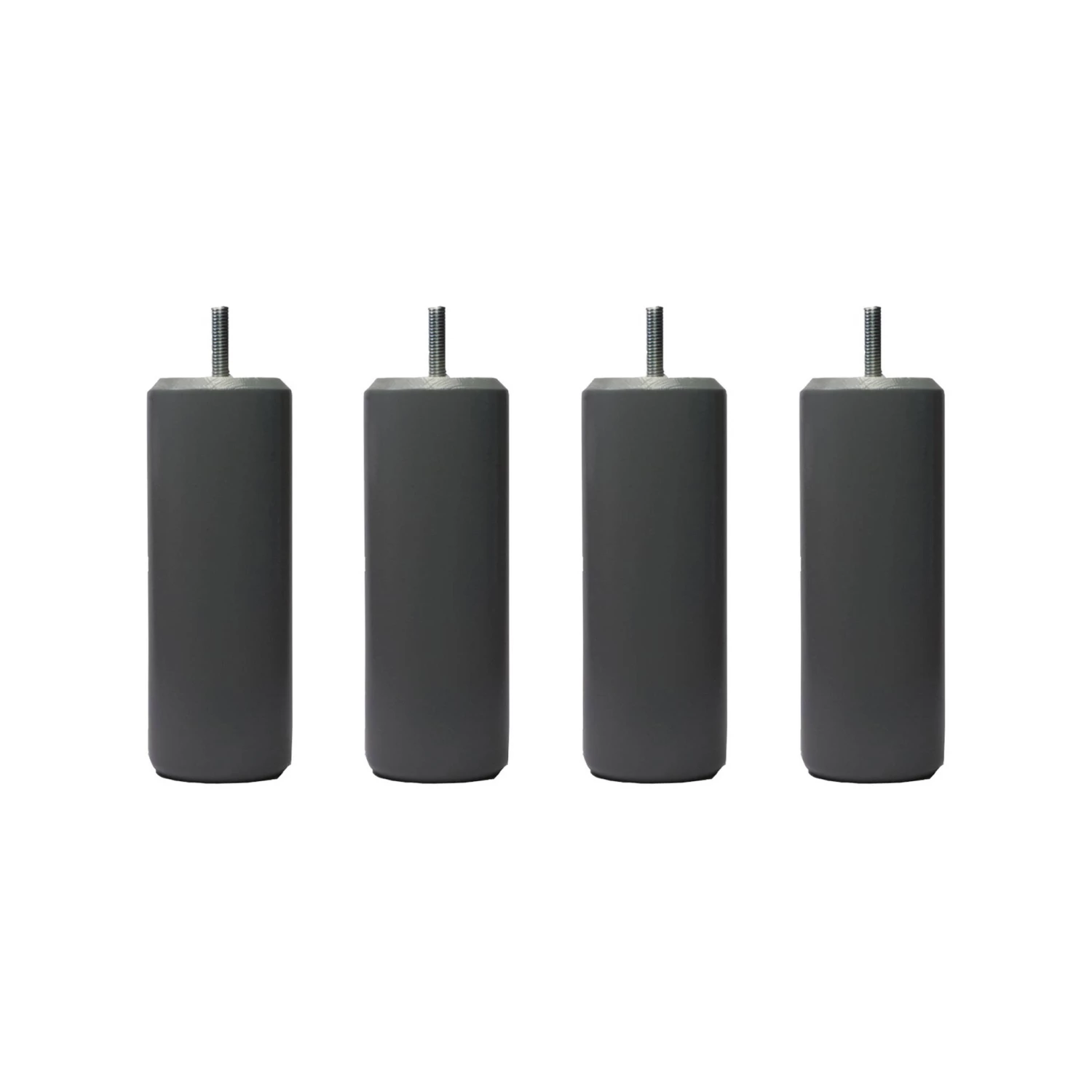 4 Pieds Cylindriques Gris Souris 3 4 Pieds Cylindriques Gris Souris