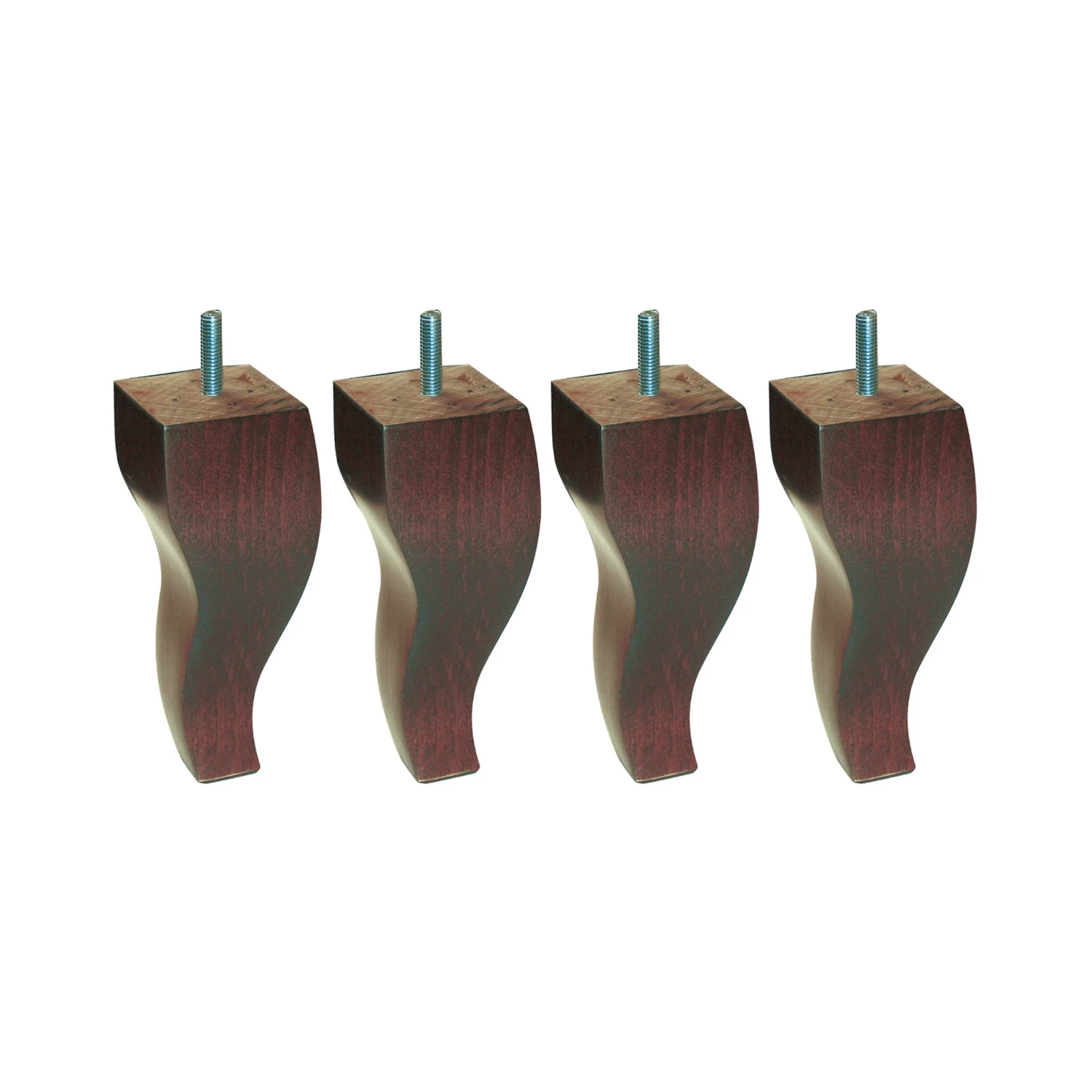 4 Pieds Louis XV Bois Noyer Rustique 15 Cm 3 4 Pieds Louis XV Bois Noyer Rustique 15 Cm