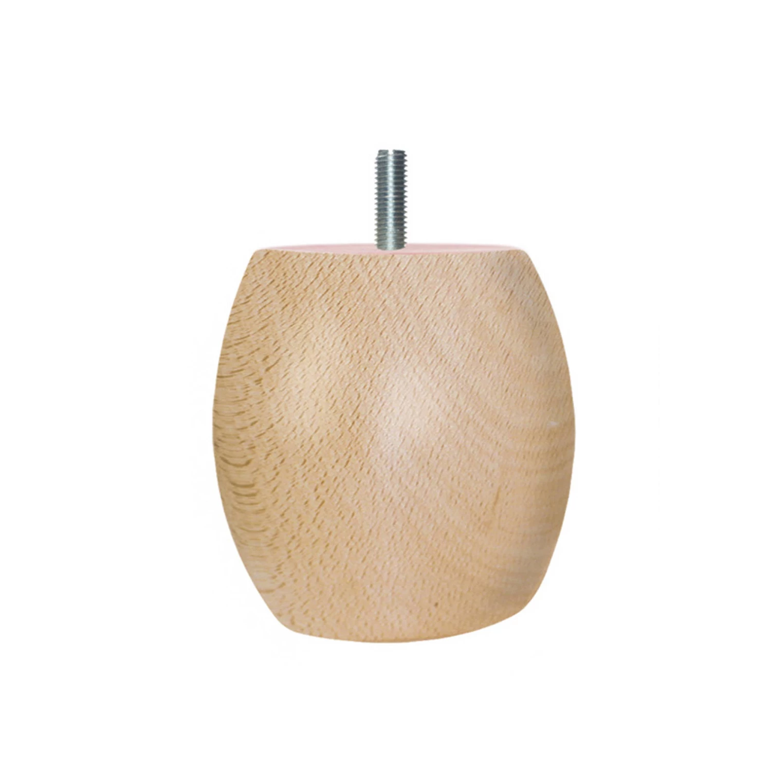 4 Pieds Boules Bois Vernis Naturel 4 4 Pieds Boules Bois Vernis Naturel – Image 2