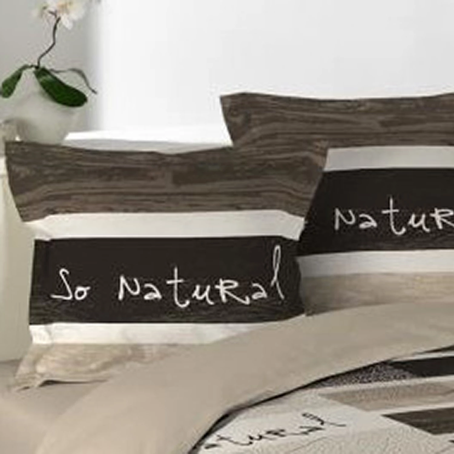 Parure De Lit So Natural 260x240 - Douceur D'intérieur 4 Parure De Lit So Natural 260x240 - Douceur D'intérieur – Image 2