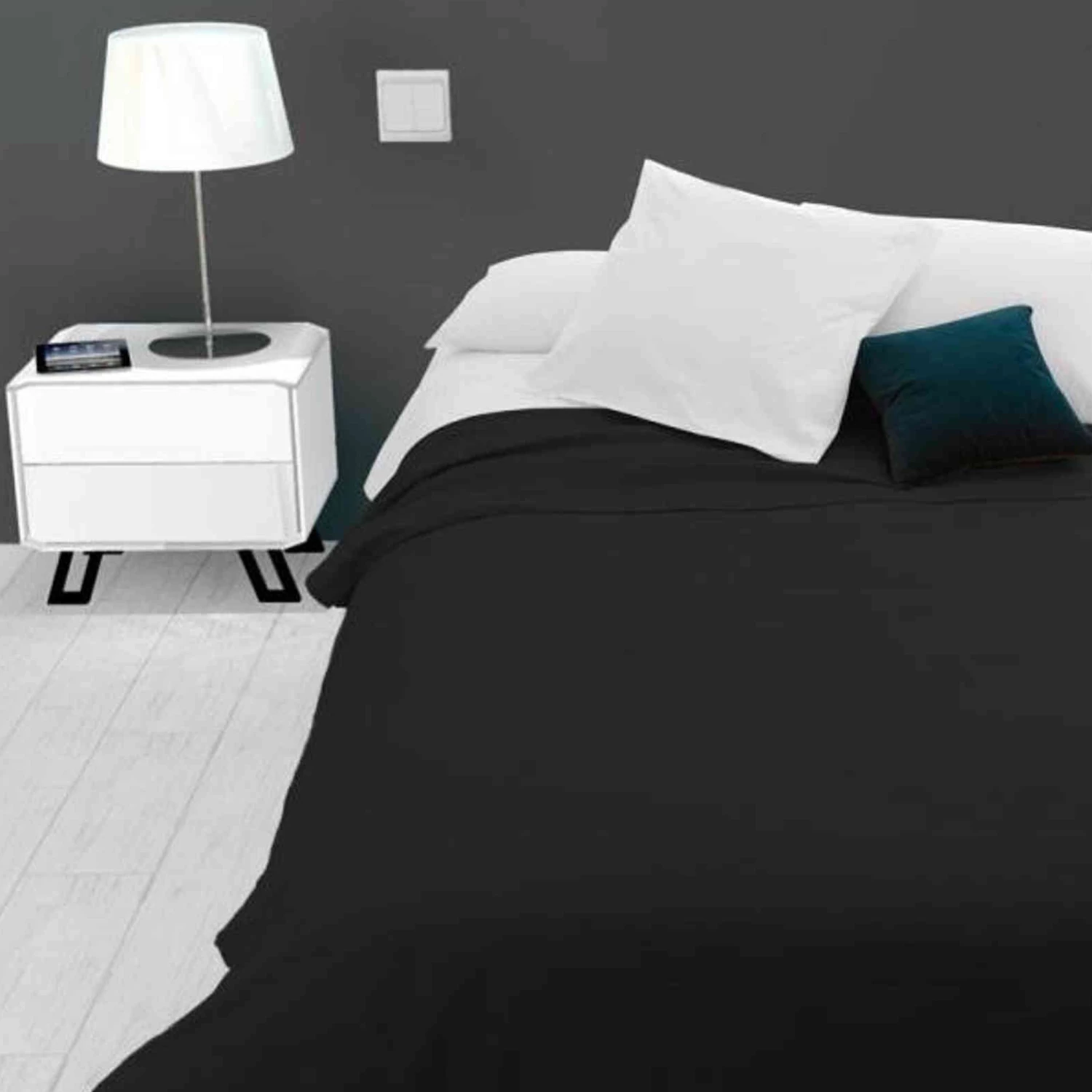 Jeté De Lit Adèle Anthracite 3 Jeté De Lit Adèle Anthracite