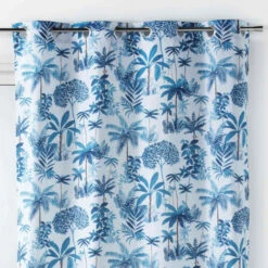 Rideau à œillets Amazonia 140x260 Cm 9 Rideau à œillets Amazonia 140x260 Cm -Doublures De Lit Soldes 2024 amazonia bleu zoom