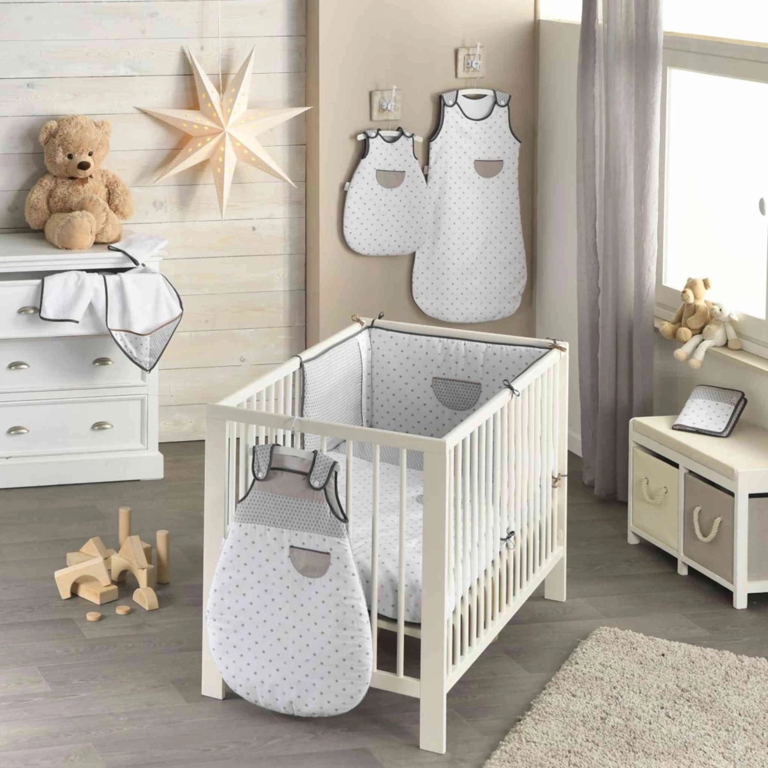 Gigoteuse Bébé Hiver Coton Bio Little Sweet Dreams 6-24 Mois 4 Gigoteuse Bébé Hiver Coton Bio Little Sweet Dreams 6-24 Mois – Image 2