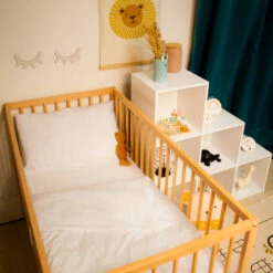 Housse De Couette Bébé 100% Coton Biologique 80x120 21 Housse De Couette Bébé 100% Coton Biologique 80x120 -Doublures De Lit Soldes 2024 ambiance drap couette 2