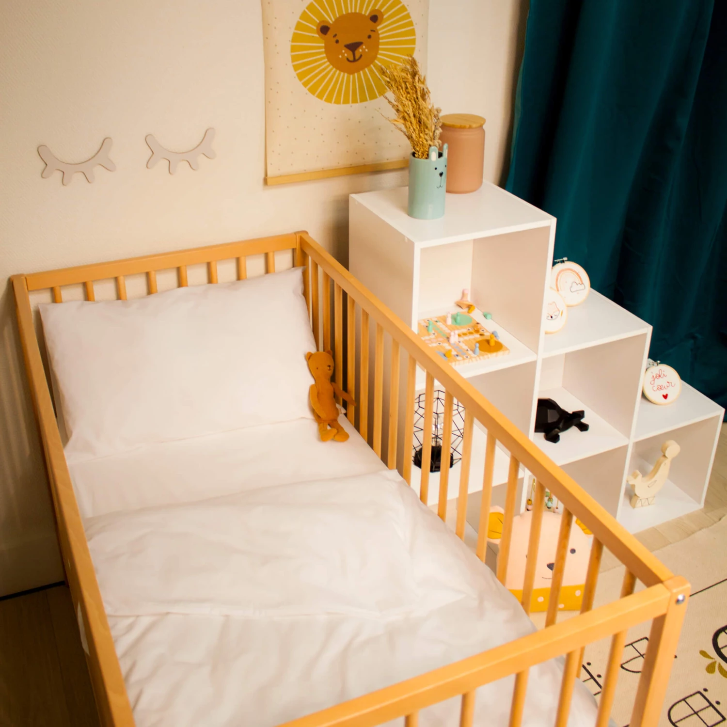 Housse De Couette Bébé 100% Coton Biologique 80x120 12 Housse De Couette Bébé 100% Coton Biologique 80x120 – Image 10