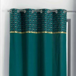 Rideau à œillets Artchic 140x240 Cm -Doublures De Lit Soldes 2024 artchic vert zoom