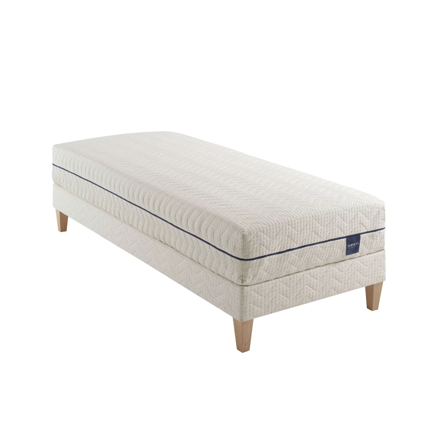 Ensemble Matelas Naturel Ressorts Et Latex Naturel, Sommier Et Pieds Aube 600 - SOMEO 13 Ensemble Matelas Naturel Ressorts Et Latex Naturel, Sommier Et Pieds Aube 600 - SOMEO – Image 11