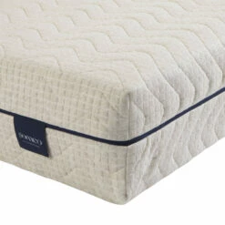 Ensemble Matelas Naturel Ressorts Et Latex Naturel, Sommier, Pieds, Tête De Lit, Couette Et Oreiller Aube 600 - SOMEO -Doublures De Lit Soldes 2024 aube 600 zoom ganse zip fond blanc 19