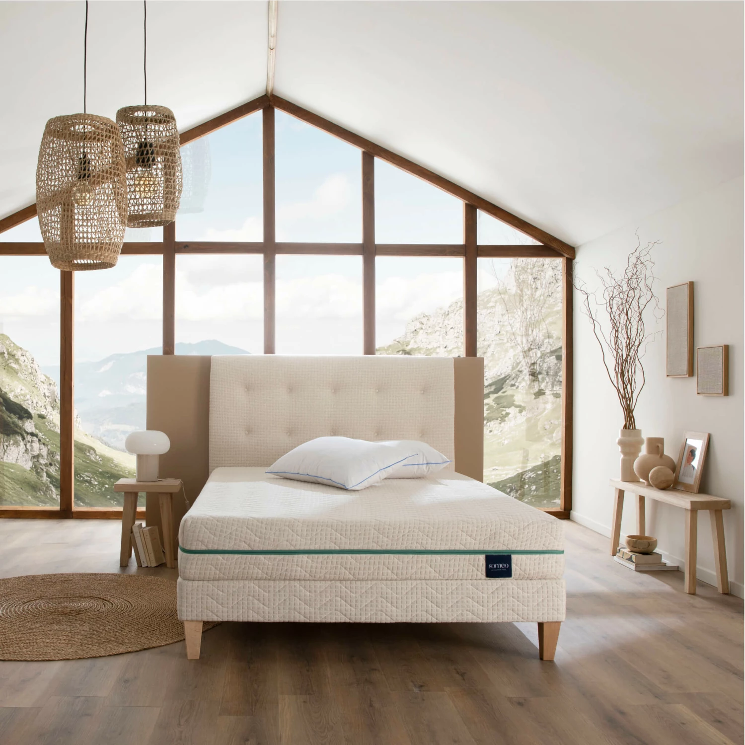 Housse Naturelle De Remplacement Pour Matelas Aube 700 - SOMEO 11 Housse Naturelle De Remplacement Pour Matelas Aube 700 - SOMEO – Image 9