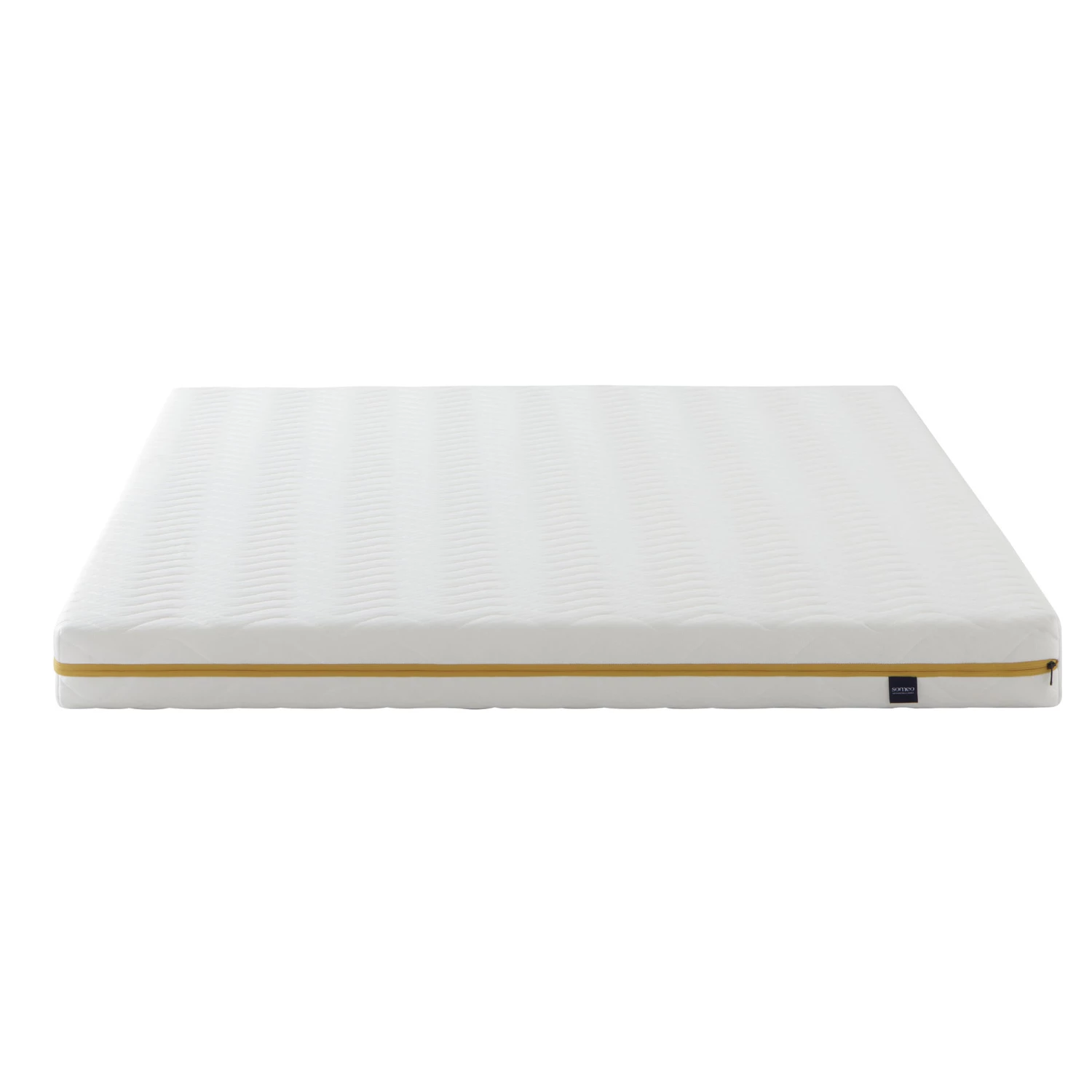 Ensemble Matelas Mousse, Sommier, Pieds, Tête De Lit, Couette Et Oreiller Aurore 200 - SOMEO 15 Ensemble Matelas Mousse, Sommier, Pieds, Tête De Lit, Couette Et Oreiller Aurore 200 - SOMEO – Image 13