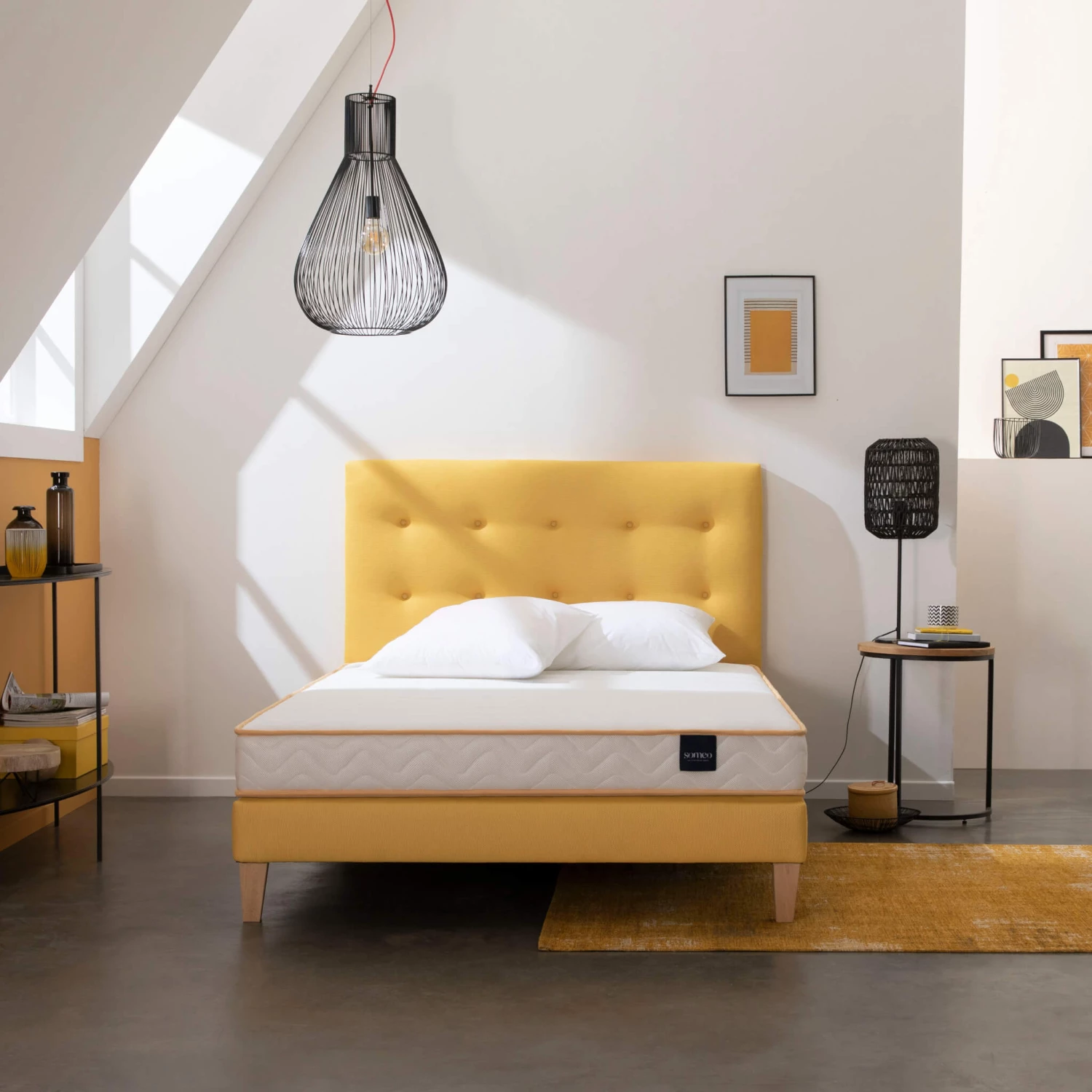 Ensemble Matelas Mousse, Sommier Et Pieds Aurore 300 - SOMEO 10 Ensemble Matelas Mousse, Sommier Et Pieds Aurore 300 - SOMEO – Image 8