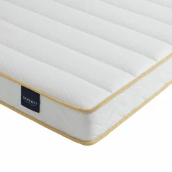 Ensemble Matelas Mousse, Sommier, Pieds Et Tête De Lit Aurore 300 - SOMEO 20 Ensemble Matelas Mousse, Sommier, Pieds Et Tête De Lit Aurore 300 - SOMEO -Doublures De Lit Soldes 2024 aurore 300 zoom lateral fond blanc 6 28