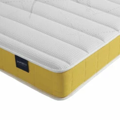 Ensemble Matelas Mousse, Sommier Et Pieds Aurore 400 - SOMEO 24 Ensemble Matelas Mousse, Sommier Et Pieds Aurore 400 - SOMEO -Doublures De Lit Soldes 2024 aurore 400 zoom lateral fond blanc 2 23