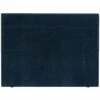 Tête De Lit Déco Thera Velours Bleu - Bultex 1 Tête De Lit Déco Thera Velours Bleu - Bultex -Doublures De Lit Soldes 2024 b dosseret thera velours bleu face