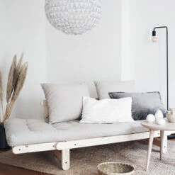 Banquette Ajustable BEAT En Pin Massif Naturel Matelas Inclus 75x200 -Doublures De Lit Soldes 2024 banquette beat ambiance 3.jpg