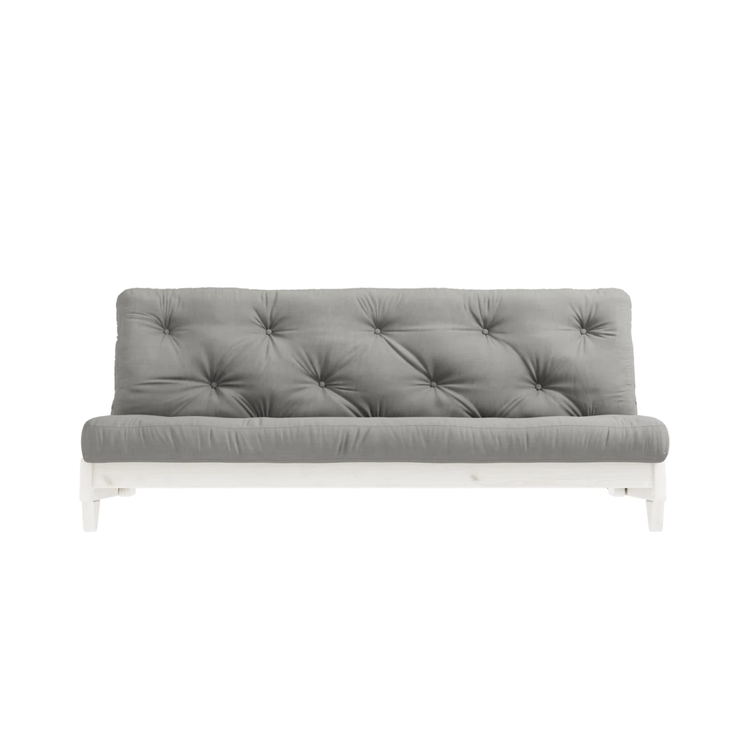 Banquette Ajustable FRESH En Pin Massif Blanc Avec Matelas Futon 140x200 3 Banquette Ajustable FRESH En Pin Massif Blanc Avec Matelas Futon 140x200
