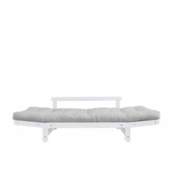 Banquette Ajustable BEAT En Pin Massif Blanc Matelas Inclus 75x200 10 Banquette Ajustable BEAT En Pin Massif Blanc Matelas Inclus 75x200 -Doublures De Lit Soldes 2024 beat blanc fond blanc 3