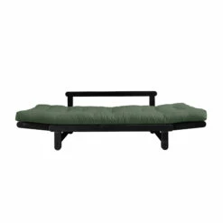 Banquette Ajustable BEAT En Pin Massif Noir Matelas Inclus 75x200 10 Banquette Ajustable BEAT En Pin Massif Noir Matelas Inclus 75x200 -Doublures De Lit Soldes 2024 beat vert fond blanc 2
