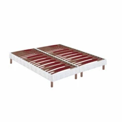Sommier Bultex Confort Morphologique Bi-lattes 14 Cm + Pieds 8 Sommier Bultex Confort Morphologique Bi-lattes 14 Cm + Pieds -Doublures De Lit Soldes 2024 bi lattes3 1