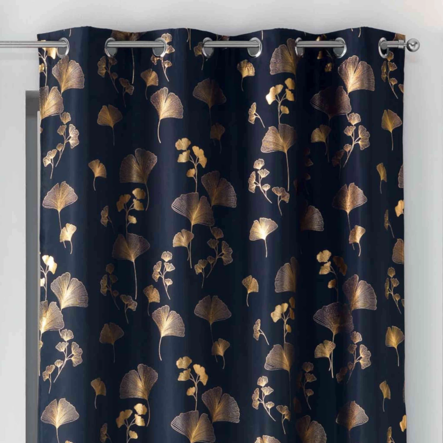 Rideau à œillets Bloomy 140x260 Cm 4 Rideau à œillets Bloomy 140x260 Cm – Image 2