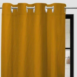 Rideaux à œillets Bohème 135x250 Cm 14 Rideaux à œillets Bohème 135x250 Cm -Doublures De Lit Soldes 2024 boheme jaune