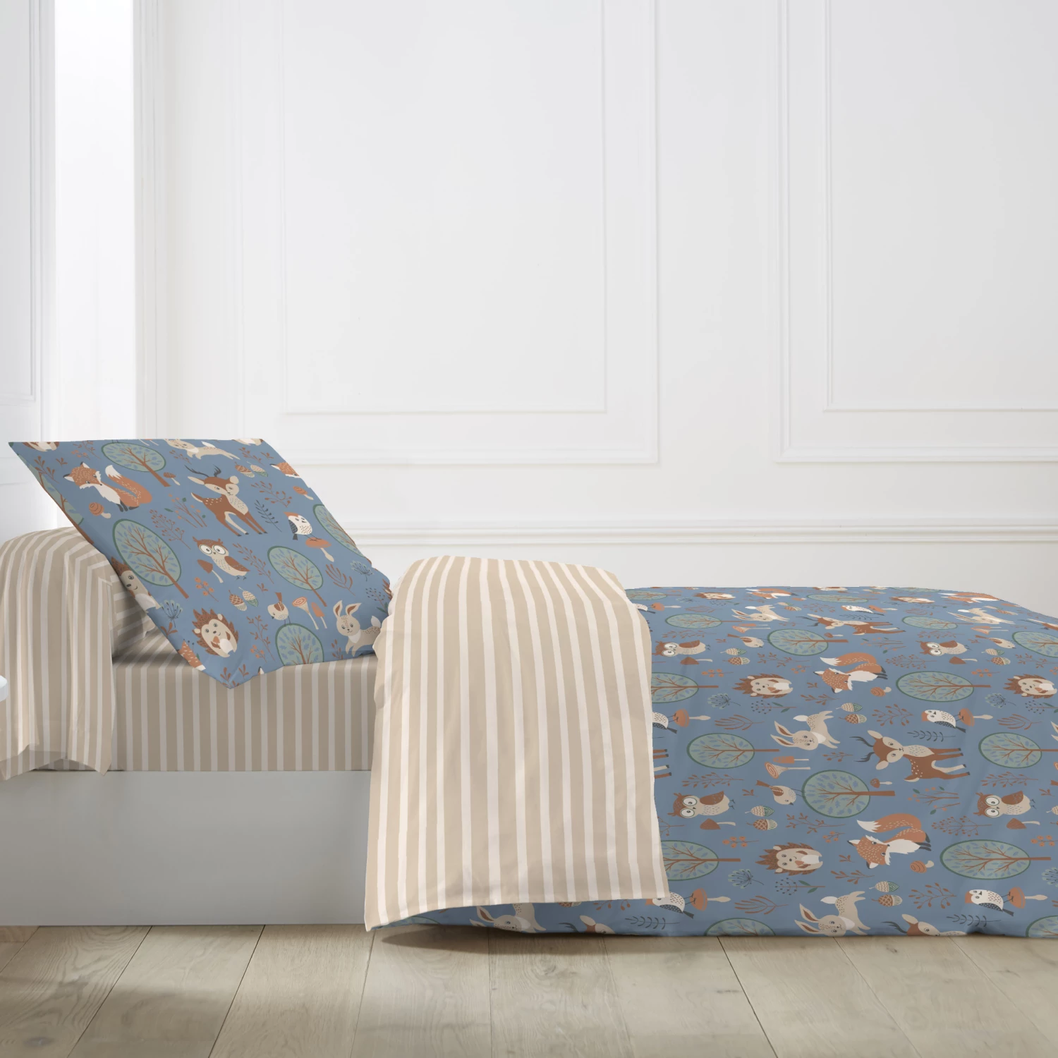 Parure De Lit Enfant Bosquet 140x200 Cm 2 Parure De Lit Enfant Bosquet 140x200 Cm