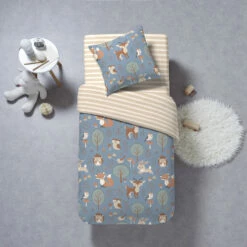 Parure De Lit Enfant Bosquet 140x200 Cm 6 Parure De Lit Enfant Bosquet 140x200 Cm -Doublures De Lit Soldes 2024 bosquet ok dimensions