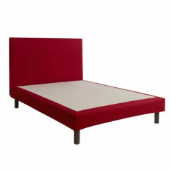 Cache-sommier Intégral 100% Coton Griotte 10 Cache-sommier Intégral 100% Coton Griotte -Doublures De Lit Soldes 2024 cache sommier griotte fond blanc 4