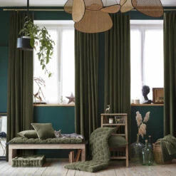 Rideau à Pinces Velours 140x270 Cm 9 Rideau à Pinces Velours 140x270 Cm -Doublures De Lit Soldes 2024 cesar amb1 thym min