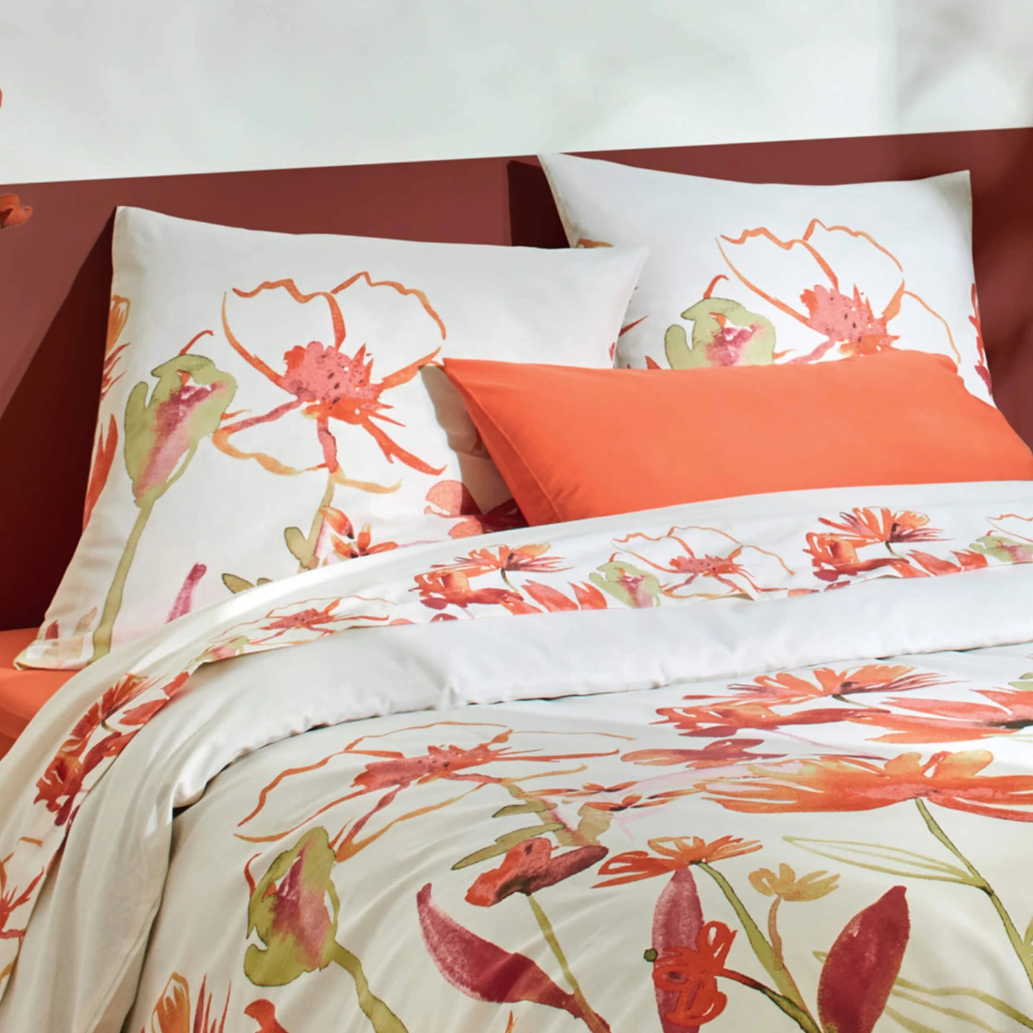 Parure De Lit Champ Terracotta 4 Parure De Lit Champ Terracotta – Image 2
