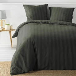 Parure De Lit Cléo 240x220 12 Parure De Lit Cléo 240x220 -Doublures De Lit Soldes 2024 cleo kaki
