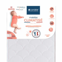 Candide Matelas Bébé Face été/hiver CLIMATISE 9 Candide Matelas Bébé Face été/hiver CLIMATISE -Doublures De Lit Soldes 2024 climatise fond blanc 2