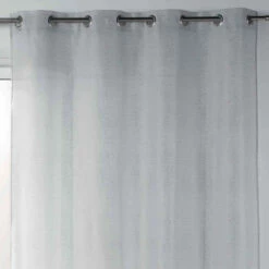 Rideau à œillets Cobalt 140x260 Cm 11 Rideau à œillets Cobalt 140x260 Cm -Doublures De Lit Soldes 2024 cobalt gris zoom