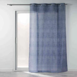 Rideau à œillets Cobalt 140x260 Cm 12 Rideau à œillets Cobalt 140x260 Cm -Doublures De Lit Soldes 2024 cobalt marine