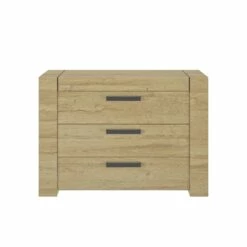 Lit Led Sensitive Et Commode En Bois Clair - LT5083 14 Lit Led Sensitive Et Commode En Bois Clair - LT5083 -Doublures De Lit Soldes 2024 commode sofia face fond blanc 1